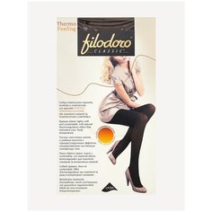 Колготки Filodoro THERMO FEELING, 200 den, размер 5, Tabacco Melange Filodoro®