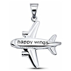 Подвеска Silver WINGS, серебро, 925 проба, эмаль, серебристый