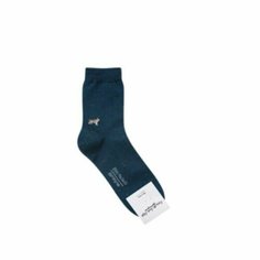 Носки GGRN Носки мужские длинные , синие с принтом, размер 39-44, (M-L-022-03)ADULTS, C TYPE, размер M-L-022-03, синий