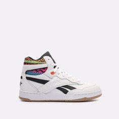 Кроссовки Reebok BB 4000 II Mid, размер 7,5 US, белый
