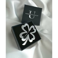 Брошь, серебристый Ulanskaya Jewelry
