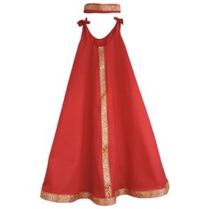 Сарафан для девочки Солнце с повязкой (жаккард сарафан на рост 98-120 см) Панкрашкина М.В.
