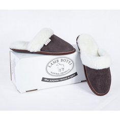 Тапочки LAMB BOTTI, размер 41, коричневый