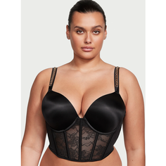 Бюстгальтер Victorias Secret, размер 34B, черный