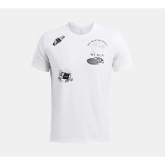 Футболка Under Armour, размер XL, бeлый