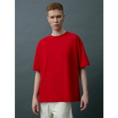 Футболка Ticle, размер 46, крacный