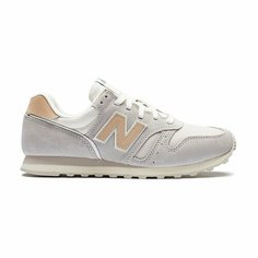 Кроссовки New Balance 373, полнота 9 (RU)/ на широкую стопу, размер T45, серый/бежевый