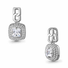 Подвеска Яхонт, серебро, 925 проба, фианит, бесцветный