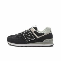 Кроссовки New Balance 574, полнота D, размер 8, черный