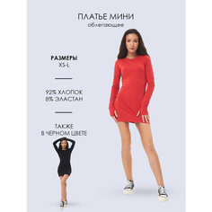 Платье Frutto Rosso Для женщин, размер L, красный