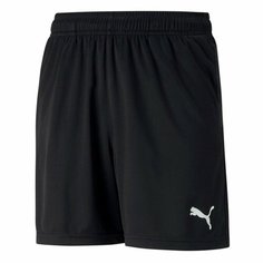 Шорты PUMA Шорты тренировочные подростковые Puma Teamrise 65733703, размер 116, чёрный