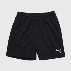 Шорты PUMA Шорты тренировочные подростковые Puma Teamrise 65733703, размер 140, черный