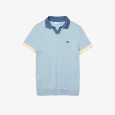 Поло LACOSTE Regular Fit, размер T5, голубой