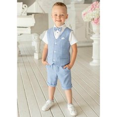 Костюм классический NINO kids, размер 104, голубой