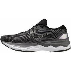 Кроссовки Mizuno SHOE WAVE SKYRISE WOS, размер 4,5 UK, чёрный