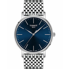 Наручные часы TISSOT T-Classic, синий/серебряный