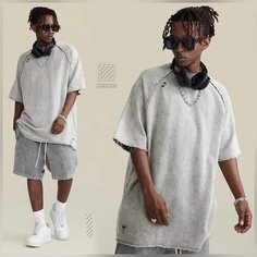 Футболка OFF STREET, размер 52, светло-серый