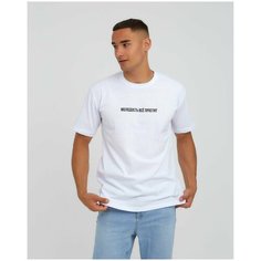 Футболка Kaftan Мужская коллекция, размер 48, белый