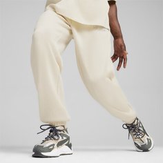 Брюки спортивные PUMA CLASSICS+, размер 50, белый