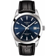 Наручные часы TISSOT Gentleman, черный/синий/серебристый
