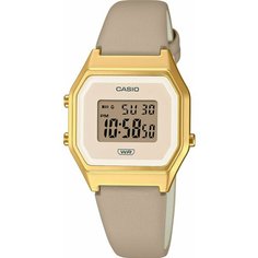 Наручные часы CASIO, бежевый/золотой
