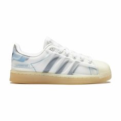 Кеды adidas Superstar, размер T3, белый/голубой