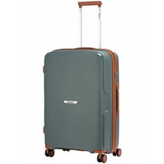 Чемодан Robinzon Santorini Basic, 70 л, зеленый