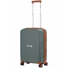 Чемодан Robinzon Santorini Basic, 37 л, зеленый