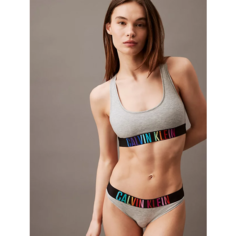 Бюстгальтер CALVIN KLEIN Intense Power Pride, размер XS, grey heather