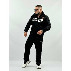 Костюм спортивный , размер M, черный Guerrero