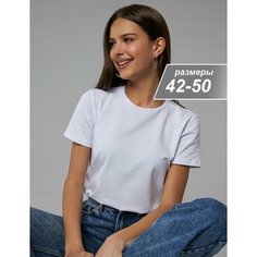 Футболка Базовая, 1 шт., размер 48, белый Your Rules