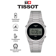 Наручные часы TISSOT, серебристый/черный