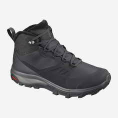 Ботинки Salomon OUTsnap CSWP W, размер 4, чёрный