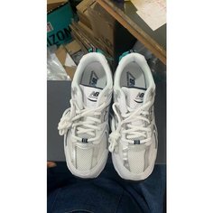 Кроссовки New Balance 530, полнота D, размер 38.5 EU/6.5 US, White with natural indigo