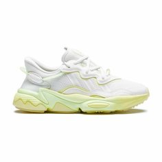 Кроссовки adidas Ozweego, размер T4, белый/салатовый