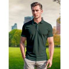 Поло, 1 шт., размер (54)2XL, зеленый Primier Textile