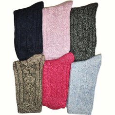 Носки , комплект, 6 пар, размер 37-41, разноцветные Mega Outlet