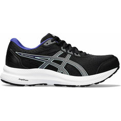 Кроссовки ASICS GEL-CONTEND 8, полнота F (EU)/ на среднюю стопу, размер 8,5 US, черный/белый/синий