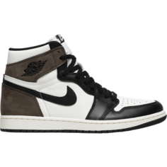 Кроссовки Jordan Air Jordan 1 Retro High OG, размер 41 EUR = 8 US = 26 CM = 40 RU, мультиколор, белый, черный, коричневый