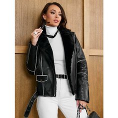 Дубленка LARDIS, размер 48, черный