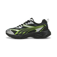 Кроссовки PUMA Morphic Athletic, размер 9 UK, BLACK/PRO GREEN