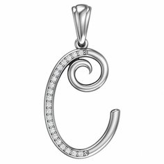 Подвеска The Jeweller, серебро, 925 проба, фианит