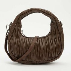 Сумка хобо TENDANCE, темно-коричневый