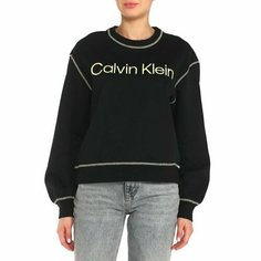 Свитшот CALVIN KLEIN, размер XS, , черный