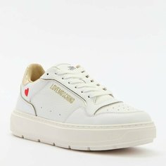 Кеды LOVE MOSCHINO, размер 37, белый
