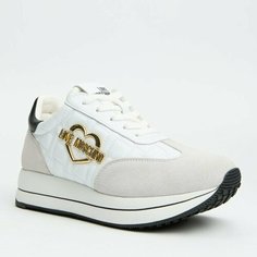 Кроссовки LOVE MOSCHINO, размер 35, белый