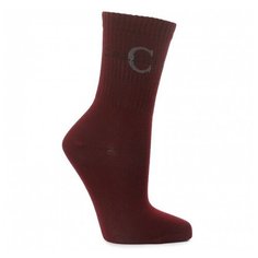 Носки Calzetti, размер 36-39, бордовый