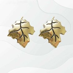 Серьги клипсы, светло-серый Нет бренда