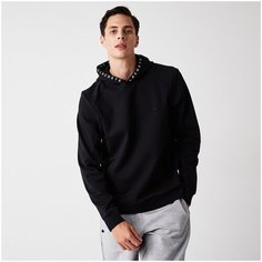 Толстовка LACOSTE Regular fit, размер T3, , черный.