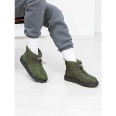 Полусапоги Sopra footwear, полнота 6 (RU)/ на среднюю стопу, размер 35, хаки